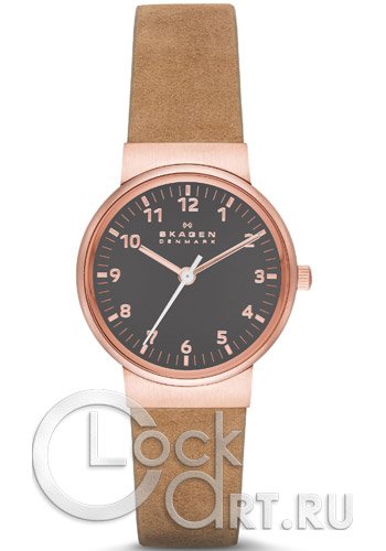Женские наручные часы Skagen Leather Classic SKW2189