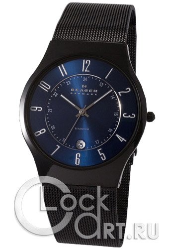 Мужские наручные часы Skagen Mesh Titanium T233XLTMN