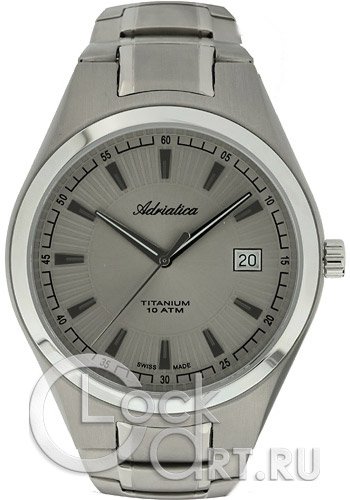 Мужские наручные часы Adriatica Titanium A1137.4117Q