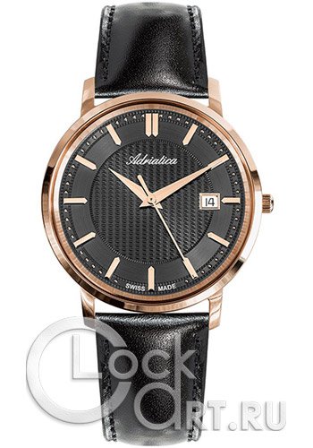 Мужские наручные часы Adriatica Gents Strap 1277.9214Q