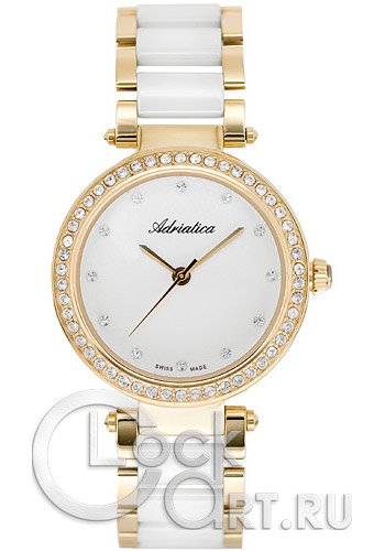 Женские наручные часы Adriatica Ceramic A3576.D143QZ