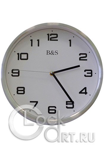 часы B&S Wall Clock GW-250AWH