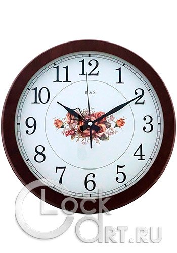 часы B&S Wall Clock HR-343