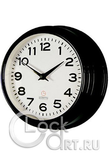 часы B&S Wall Clock M168-BK-A