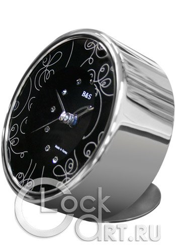 часы B&S Table Clock SHC-105-CQG(BL)