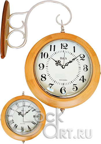 часы B&S Wall Clock YN-602W