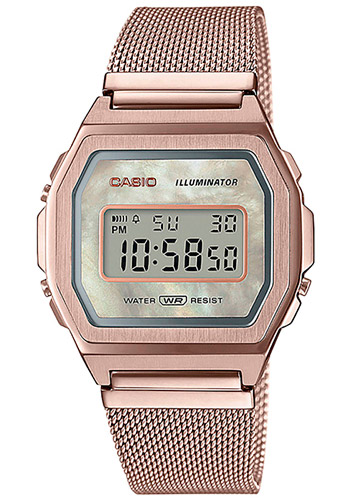 Женские наручные часы Casio Vintage ICONIC A1000MCG-9EF