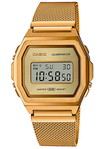 Мужские наручные часы Casio Vintage ICONIC A1000MG-9EF