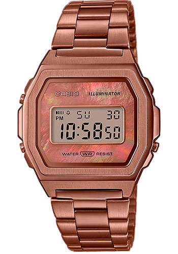 Женские наручные часы Casio Vintage ICONIC A1000RG-5EF