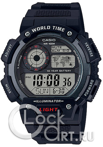 Мужские наручные часы Casio Outgear AE-1400WH-1A