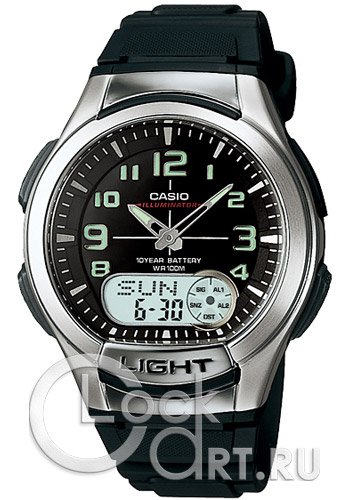 Мужские наручные часы Casio Combination AQ-180W-1B