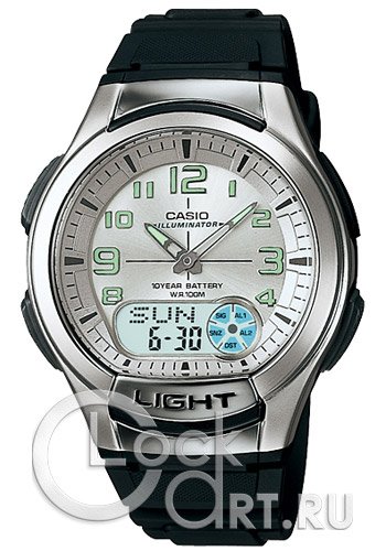 Мужские наручные часы Casio Combination AQ-180W-7B