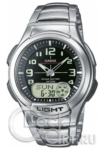 Мужские наручные часы Casio Combination AQ-180WD-1B