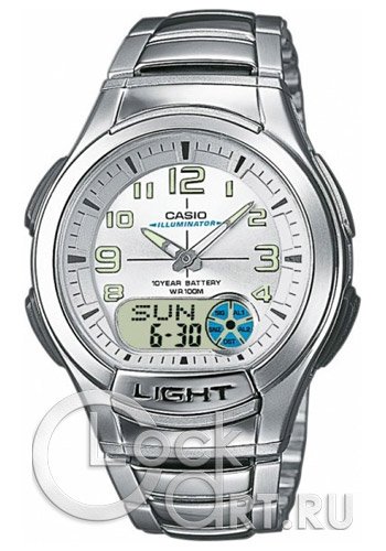 Мужские наручные часы Casio Combination AQ-180WD-7B