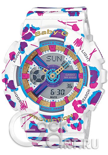 Женские наручные часы Casio Baby-G BA-110FL-7A