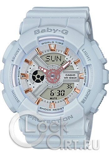 Женские наручные часы Casio Baby-G BA-110GA-8A