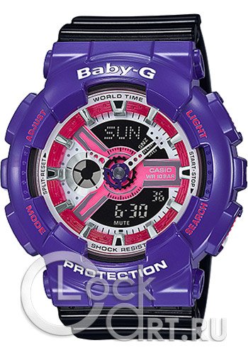 Женские наручные часы Casio Baby-G BA-110NC-6A
