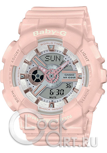Женские наручные часы Casio Baby-G BA-110RG-4AER