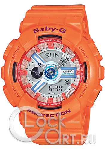 Женские наручные часы Casio Baby-G BA-110SN-4A
