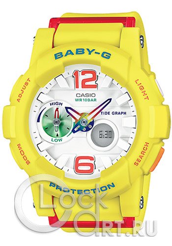 Женские наручные часы Casio Baby-G BGA-180-9B