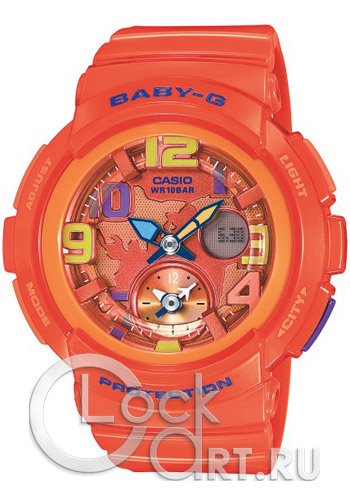Женские наручные часы Casio Baby-G BGA-190-4B