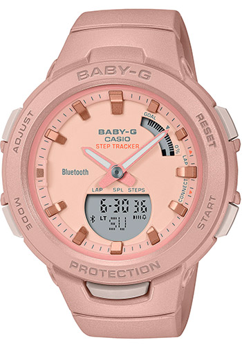Женские наручные часы Casio Baby-G BSA-B100CS-4A