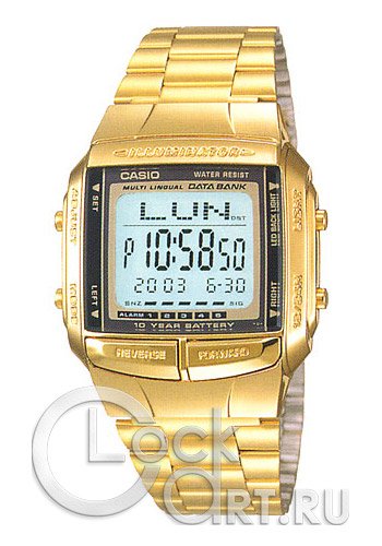 Мужские наручные часы Casio Databank DB-360GN-9A