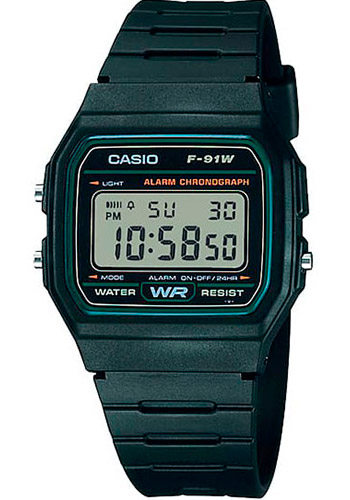 Мужские наручные часы Casio General F-91W-3