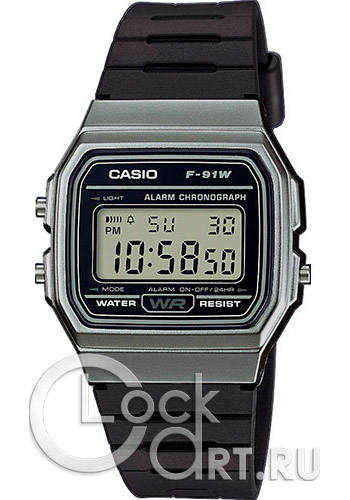 Мужские наручные часы Casio General F-91WM-1B