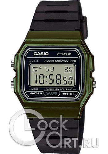 Мужские наручные часы Casio General F-91WM-3A