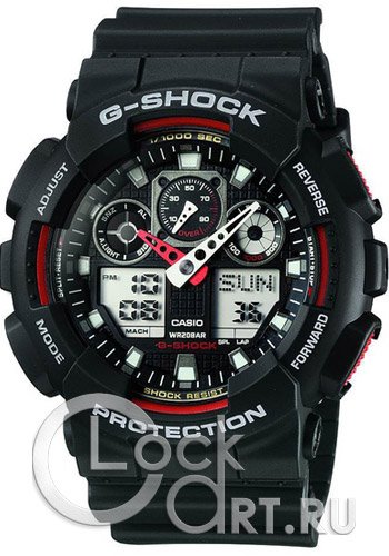 Мужские наручные часы Casio G-Shock GA-100-1A4