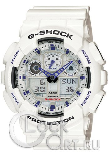 Мужские наручные часы Casio G-Shock GA-100A-7A