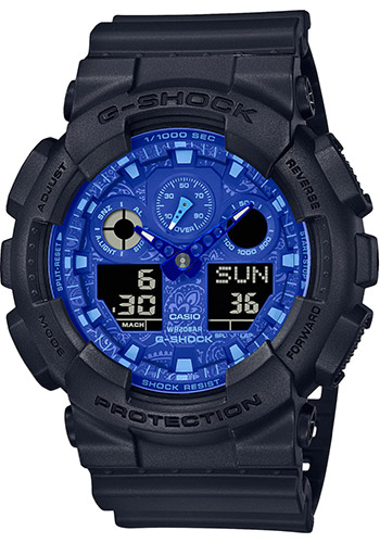 Мужские наручные часы Casio G-Shock GA-100BP-1A