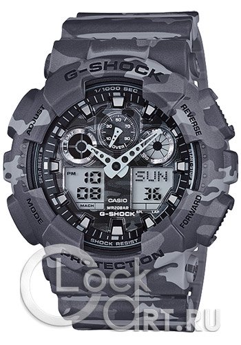Мужские наручные часы Casio G-Shock GA-100CM-8A