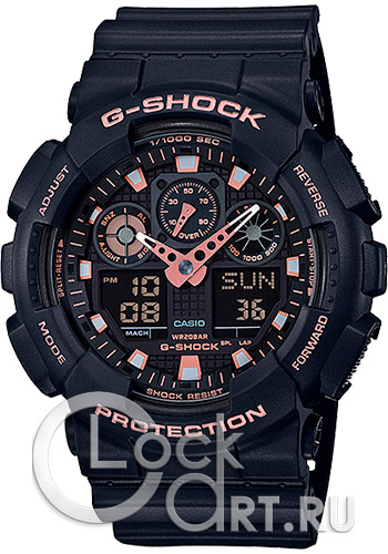 Мужские наручные часы Casio G-Shock GA-100GBX-1A4