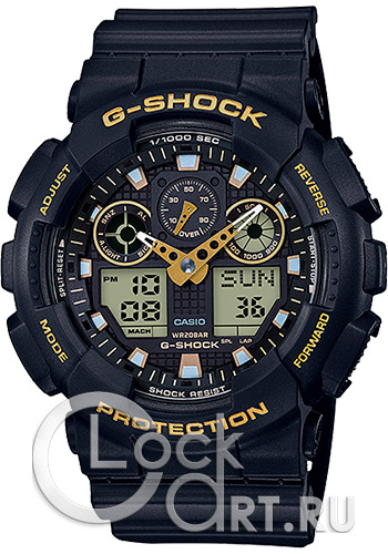 Мужские наручные часы Casio G-Shock GA-100GBX-1A9