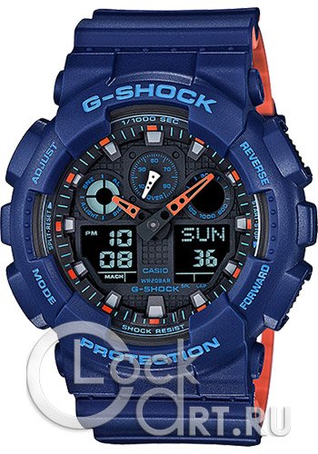 Мужские наручные часы Casio G-Shock GA-100L-2A