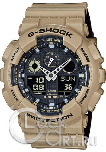 Мужские наручные часы Casio G-Shock GA-100L-8A