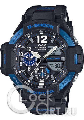 Мужские наручные часы Casio G-Shock GA-1100-2B