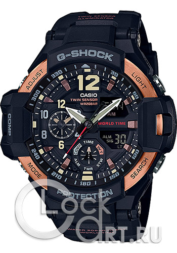 Мужские наручные часы Casio G-Shock GA-1100RG-1A