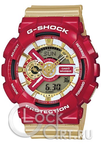 Мужские наручные часы Casio G-Shock GA-110CS-4A