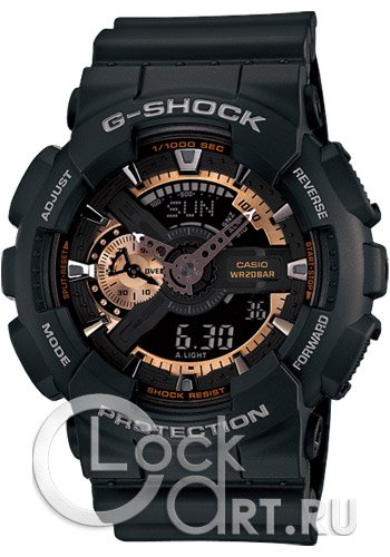 Мужские наручные часы Casio G-Shock GA-110RG-1A