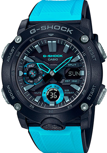Мужские наручные часы Casio G-Shock GA-2000-1A2