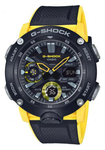 Мужские наручные часы Casio G-Shock GA-2000-1A9