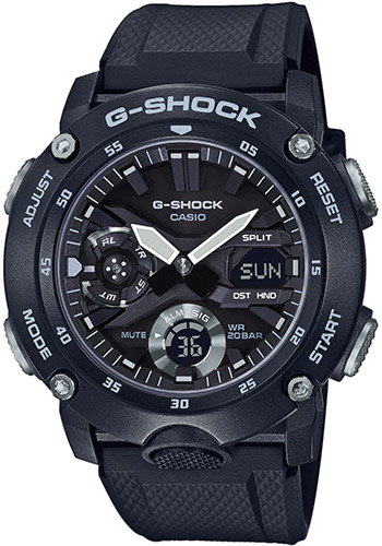 Мужские наручные часы Casio G-Shock GA-2000S-1A