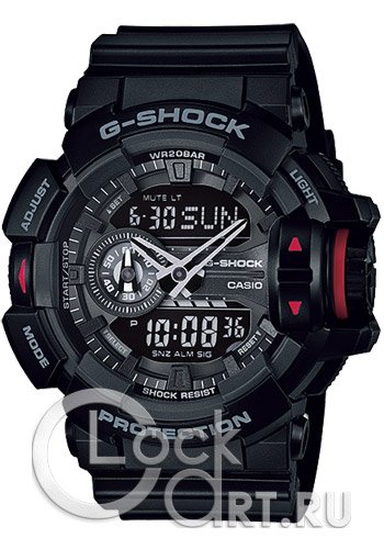 Мужские наручные часы Casio G-Shock GA-400-1B