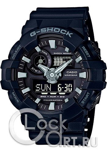 Мужские наручные часы Casio G-Shock GA-700-1B