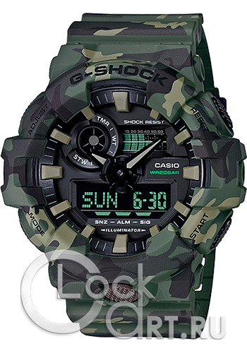 Мужские наручные часы Casio G-Shock GA-700CM-3A