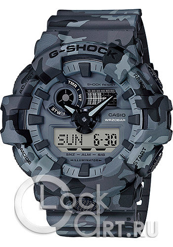 Мужские наручные часы Casio G-Shock GA-700CM-8A