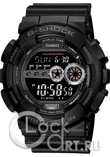 Мужские наручные часы Casio G-Shock GD-100-1B